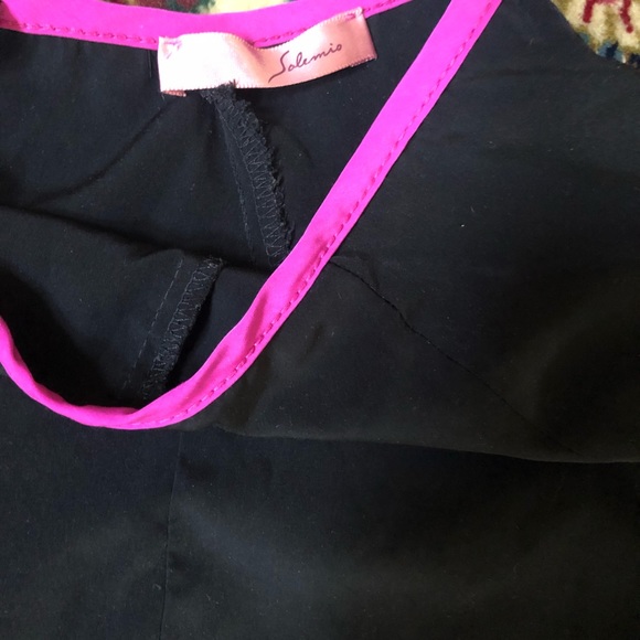 NASTY GAL black flowy shorts - Picture 2 of 5